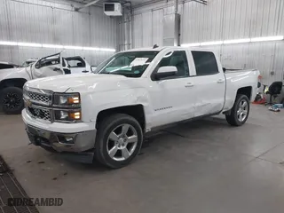 2014 Chevrolet Silverado 1500 LT with VIN 3GCUKREC3EG524507, listed as a IAAI auction lot 41865693 with 207,023 mi miles. Bid and sale history available at carsss.com. Image 2.