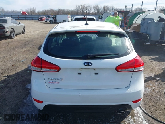 2017 Kia Forte5 LX with VIN KNAFK5A83H5667498, listed as a IAAI auction lot 41712666 with 23,745 mi miles. Bid and sale history available at carsss.com. Image 16.