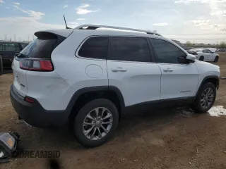 2019 Jeep Cherokee Latitude Plus z VIN 1C4PJMLX0KD372848, wystawiony jako Copart lot #53828285 z przebiegiem 30 007 mil mil oraz Szkoda całkowita • Salvage title. Historia ofert i sprzedaży dostępna na DreamBid. Obrazek 3.