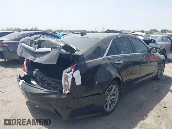 2017 Cadillac CTS Sedan Luxury RWD with VIN 1G6AR5SX4H0123512, listed as a IAAI auction lot 41810818 with 175,850 mi miles. Bid and sale history available at carsss.com. Image 4.