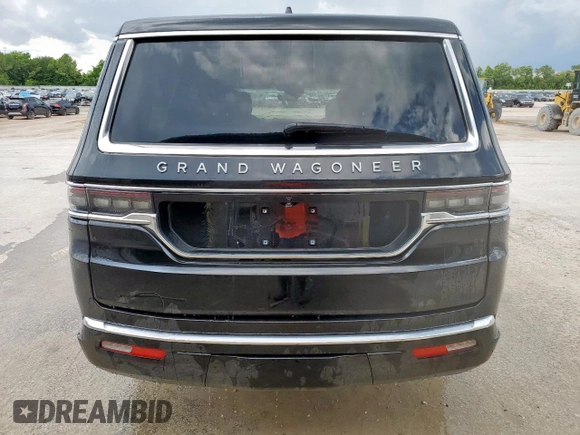 2024 Jeep Grand Wagoneer with VIN 1C4SJSEP6RS112360, listed as a Copart auction lot 62019425 with 33,744 mi miles and Clean title. Bid and sale history available at DreamBid. Image 6.