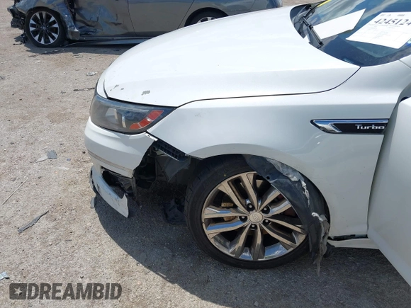 2015 Kia Optima SX Turbo with VIN 5XXGR4A68FG411149, listed as a IAAI auction lot 42451249 with 246,125 mi miles and . Bid and sale history available at DreamBid. Image 6.
