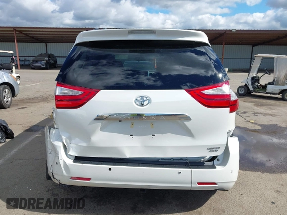 2016 Toyota Sienna Ltd with VIN 5TDDK3DC3GS144473, listed as a IAAI auction lot 41681218 with 32,080 mi miles. Bid and sale history available at carsss.com. Image 17.