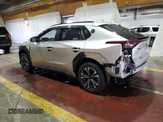 2023 Toyota bZ4X XLE with VIN JTMABACA0PA025591, listed as a Copart auction lot 53805205 with 47,238 mi miles and Salvage title. Bid and sale history available at DreamBid. Image 2.