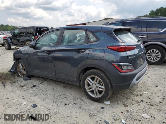 2022 Hyundai Kona SE with VIN KM8K2CAB0NU867754, listed as a Copart auction lot 65731174 with 20,499 mi miles and Salvage Title. Bid and sale history available at carsss.com. Image 2.
