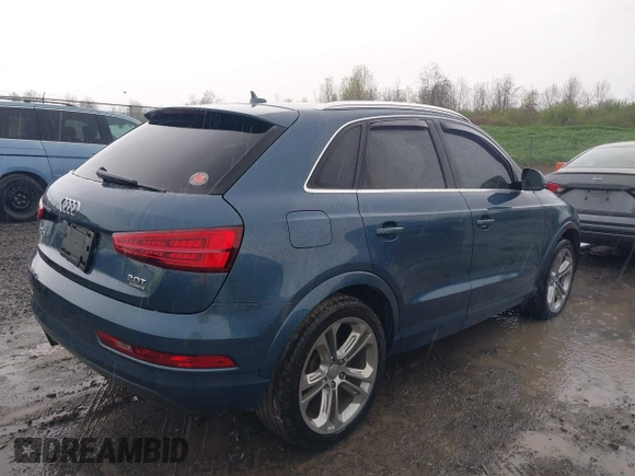 2016 Audi Q3 Premium Plus with VIN WA1EFCFSXGR015667, listed as a IAAI auction lot 42201938 with 133,359 mi miles and . Bid and sale history available at DreamBid. Image 4.