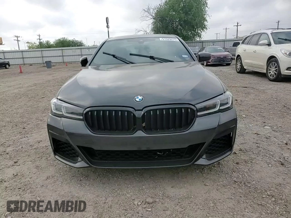 2023 BMW 5 Series 540i with VIN WBA53BJ04PCL88945, listed as a Copart auction lot 51529275 with Not provided miles and Salvage title. Bid and sale history available at DreamBid. Image 10.