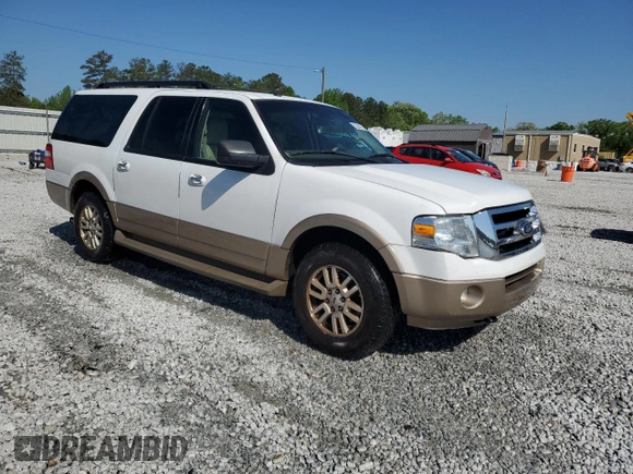 2014 Ford Expedition Max XLT with VIN 1FMJK1J57EEF26923, listed as a Copart auction lot 52284765 with 192,074 mi miles and Salvage Title. Bid and sale history available at DreamBid. Image 4.
