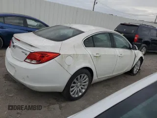 2011 Buick Regal CXL RL3 with VIN W04GR5EC7B1002520, listed as a Copart auction lot 73601554 with 84,867 mi miles and Clean Title. Bid and sale history available at carsss.com. Image 3.