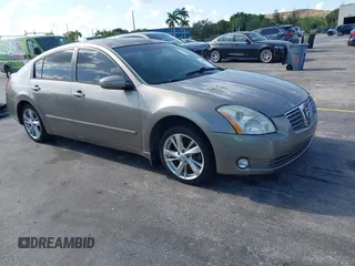 2006 Nissan Maxima SE with VIN 1N4BA41E66C825416, listed as a IAAI auction lot 42560656 with 75,930 mi miles and . Bid and sale history available at DreamBid. Image 1.