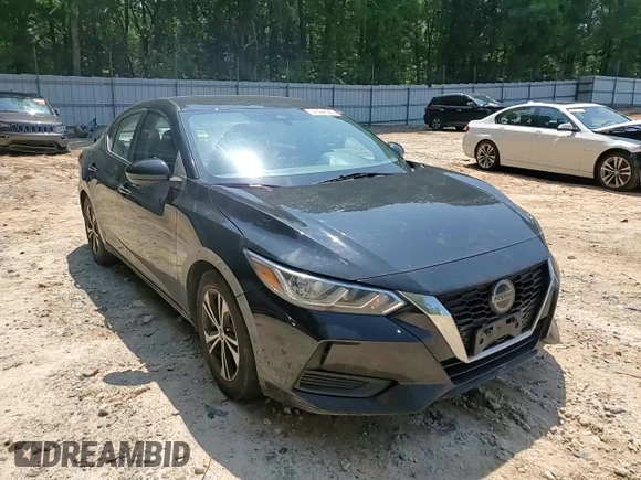 2021 Nissan Sentra SV with VIN 3N1AB8CV7MY221064, listed as a Copart auction lot 57504025 with 112,924 mi miles and Salvage title. Bid and sale history available at DreamBid. Image 13.