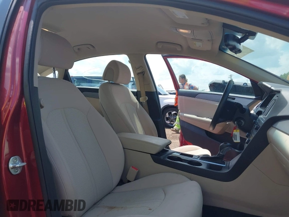 2016 Hyundai Sonata SE with VIN 5NPE24AF7GH318608, listed as a IAAI auction lot 42665235 with 64,980 mi miles and . Bid and sale history available at DreamBid. Image 5.