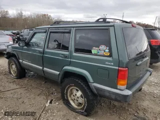 2000 Jeep Cherokee Police with VIN 1J4FF48SXYL244524, listed as a Copart auction lot 81164034 with 104,180 mi miles and Clean Title. Bid and sale history available at carsss.com. Image 2.