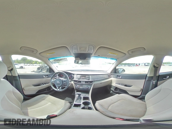 2016 Kia Optima LX with VIN 5XXGT4L31GG106405, listed as a Copart auction lot 56668605 with 174,933 mi miles and Clean title. Bid and sale history available at DreamBid. Image 14.
