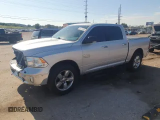 2017 Ram 1500 Big Horn with VIN 1C6RR7LG5HS828017, listed as a Copart auction lot 62507895 with 86,521 mi miles and Salvage title. Bid and sale history available at DreamBid. Image 1.
