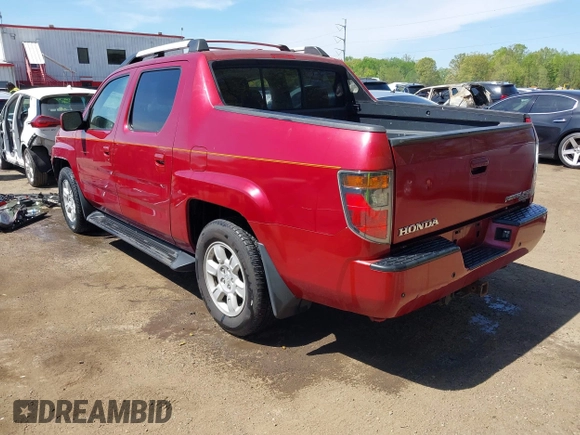 2006 Honda Ridgeline RTL with VIN 2HJYK16566H506602, listed as a IAAI auction lot 42098233 with 236,804 mi miles. Bid and sale history available at carsss.com. Image 3.
