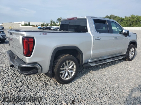2022 GMC Sierra 1500 SLT z VIN 3GTU9DED2NG164170, wystawiony jako Copart lot #58063635 z przebiegiem 69 148 mil mil oraz Szkoda całkowita • Salvage title. Historia ofert i sprzedaży dostępna na DreamBid. Obrazek 3.