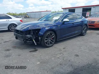 2018 Audi S5 Sportback Prestige z VIN WAUC4CF58JA003890, wystawiony jako IAAI lot #42176231 z przebiegiem 94 954 mil mil oraz . Historia ofert i sprzedaży dostępna na DreamBid. Obrazek 18.