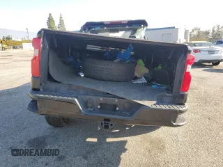 2021 Chevrolet Silverado 1500 Custom with VIN 1GCRWBEH2MZ192006, listed as a Copart auction lot 45451075 with Not Provided miles and Salvage Title. Bid and sale history available at DreamBid. Image 6.