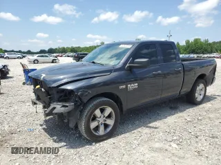 2019 Ram 1500 Tradesman with VIN 1C6RR6FT6KS552330, listed as a Copart auction lot 56380025 with 160,364 mi miles and Salvage title. Bid and sale history available at DreamBid. Image 1.