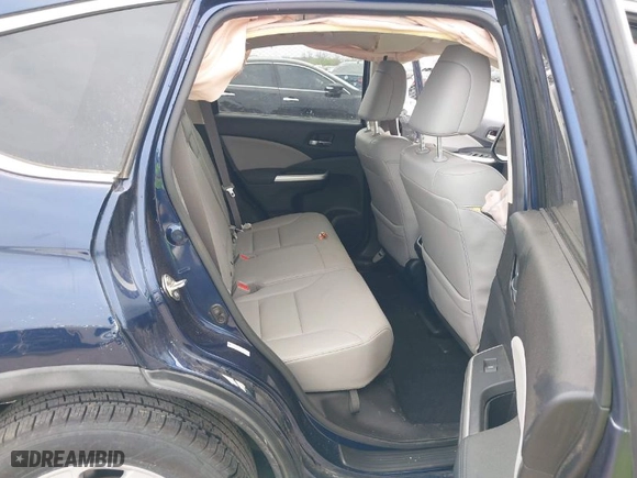 2015 Honda CR-V EX-L with VIN 2HKRM3H70FH548851, listed as a IAAI auction lot 41943941 with 1 mi miles. Bid and sale history available at carsss.com. Image 8.