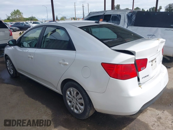 2011 Kia Forte EX with VIN KNAFU4A25B5345288, listed as a IAAI auction lot 41936975 with 232,090 mi miles. Bid and sale history available at carsss.com. Image 3.