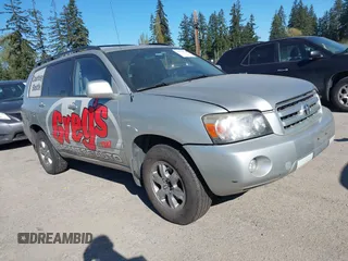 2004 Toyota Highlander z VIN JTEEP21A940035366, wystawiony jako IAAI lot #41975234 z przebiegiem 210 343 mil mil oraz . Historia ofert i sprzedaży dostępna na DreamBid. Obrazek 1.