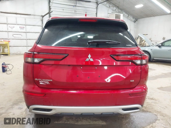 2023 Mitsubishi Outlander SE z VIN JA4J4UA86PZ048784, wystawiony jako IAAI lot #42133838 z przebiegiem 10 680 mil mil oraz . Historia ofert i sprzedaży dostępna na DreamBid. Obrazek 16.
