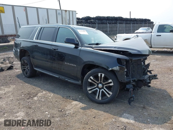 2015 Chevrolet Suburban LT with VIN 1GNSKJKC4FR222178, listed as a IAAI auction lot 42423080 with 234,870 mi miles and . Bid and sale history available at DreamBid. Image 1.