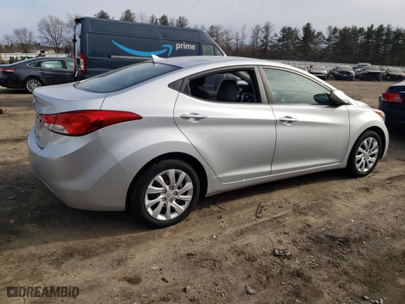 2011 Hyundai Elantra GLS PZEV with VIN 5NPDH4AE9BH031538, listed as a Copart auction lot 45534425 with 0 mi miles and Salvage Title. Bid and sale history available at carsss.com. Image 3.