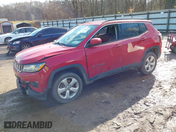 2018 Jeep Compass Latitude z VIN 3C4NJDBB3JT249146, wystawiony jako IAAI lot #41208876 z przebiegiem 78 192 mil mil oraz . Historia ofert i sprzedaży dostępna na DreamBid. Obrazek 17.