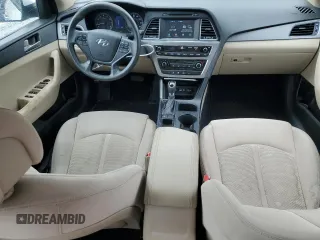 2017 Hyundai Sonata 2.4L with VIN 5NPE24AF3HH523795, listed as a Copart auction lot 51912375 with 90,141 mi miles and Salvage Title. Bid and sale history available at DreamBid. Image 8.