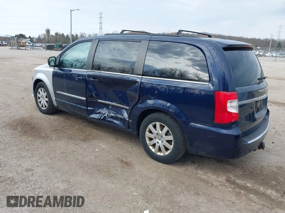 2013 Chrysler Town & Country Touring with VIN 2C4RC1BG2DR598182, listed as a IAAI auction lot 42026752 with 228,792 mi miles. Bid and sale history available at carsss.com. Image 3.