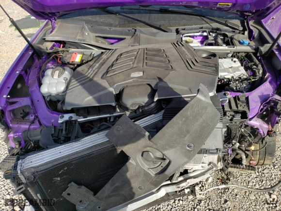 2022 Lamborghini Urus with VIN ZPBUA1ZL5NLA17828, listed as a Copart auction lot 77248774 with 0 mi miles and Salvage Title. Bid and sale history available at carsss.com. Image 12.