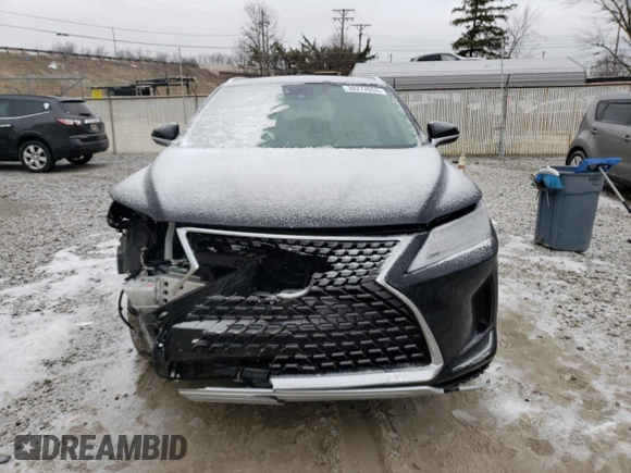 2021 Lexus RX with VIN JTJHZKFA4M2031523, listed as a Copart auction lot 38272653 with 10,575 mi miles. Bid and sale history available at carsss.com. Image 5.