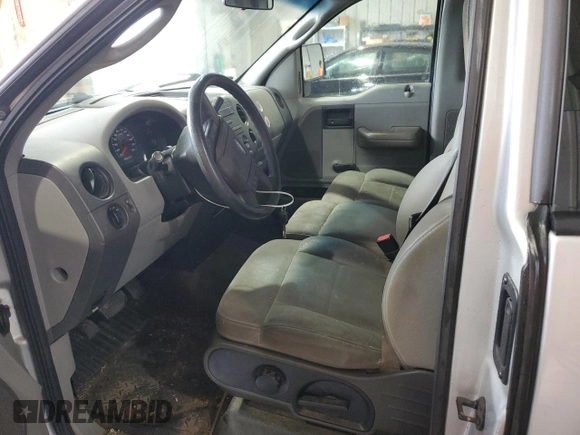 2007 Ford F-150 XL with VIN 1FTRF12217KB62728, listed as a Copart auction lot 63250975 with 225,124 mi miles and Salvage title. Bid and sale history available at DreamBid. Image 7.