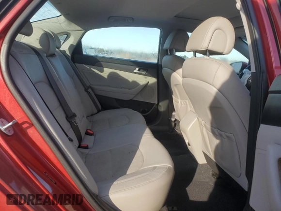 2017 Hyundai Sonata Sport with VIN 5NPE34AF6HH561860, listed as a Copart auction lot 88661045 with 95,325 mi miles and Salvage Title. Bid and sale history available at carsss.com. Image 10.