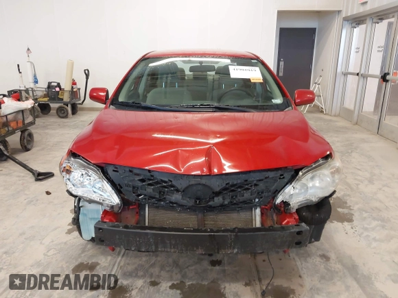 2011 Toyota Corolla L with VIN 2T1BU4EE7BC716220, listed as a IAAI auction lot 41901019 with 192,103 mi miles. Bid and sale history available at carsss.com. Image 12.