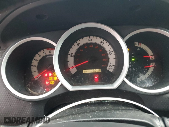 2013 Toyota Tacoma with VIN 5TFLU4EN8DX065656, listed as a Copart auction lot 63486165 with 185,018 mi miles and Salvage title. Bid and sale history available at DreamBid. Image 9.