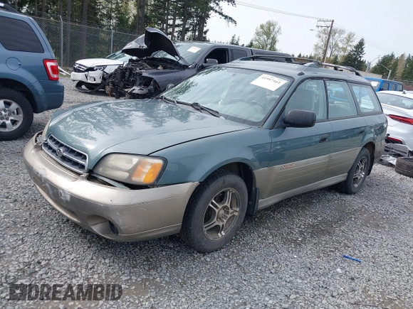 2000 Subaru Legacy Outback with VIN 4S3BH6759Y7633587, listed as a IAAI auction lot 41997161 with 174,415 mi miles and . Bid and sale history available at DreamBid. Image 18.