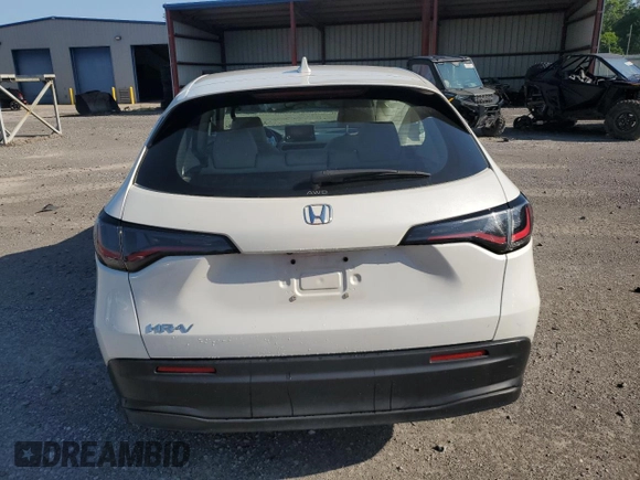 2023 Honda HR-V LX with VIN 3CZRZ2H38PM707744, listed as a Copart auction lot 60625805 with 82,874 mi miles and Salvage title. Bid and sale history available at DreamBid. Image 6.