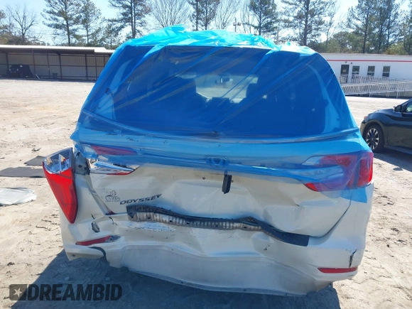 2019 Honda Odyssey LX with VIN 5FNRL6H23KB049236, listed as a IAAI auction lot 41633339 with 96,000 mi miles and . Bid and sale history available at DreamBid. Image 16.