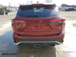 2021 Toyota Highlander XSE with VIN 5TDJZRBH8MS156274, listed as a Copart auction lot 48811775 with 36,585 mi miles and Salvage Title. Bid and sale history available at carsss.com. Image 6.
