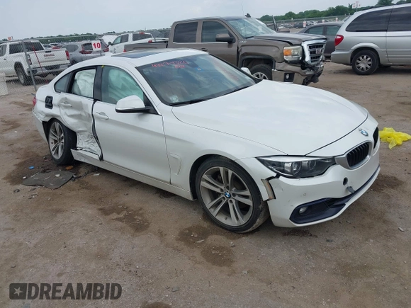2019 BMW 4 Series 430i with VIN WBA4J1C53KBM14633, listed as a IAAI auction lot 42274320 with 70,460 mi miles and . Bid and sale history available at DreamBid. Image 1.