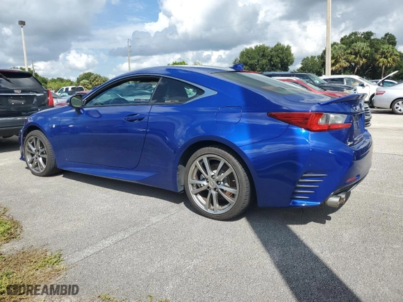 2015 Lexus RC 350 with VIN JTHHE5BC7F5005473, listed as a Copart auction lot 73991844 with 0 mi miles and Non Repairable. Bid and sale history available at carsss.com. Image 2.
