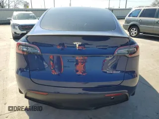 2023 Tesla Model Y Performance with VIN 7SAYGDEF5PF917808, listed as a Copart auction lot 48348615 with Not Provided miles and Salvage Title. Bid and sale history available at DreamBid. Image 6.