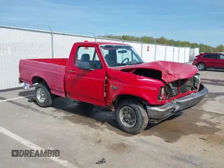 1994 Ford F-150 with VIN 1FTEF14Y5RNB79095, listed as a IAAI auction lot 42062636 with 146,855 mi miles and . Bid and sale history available at DreamBid. Image 1.