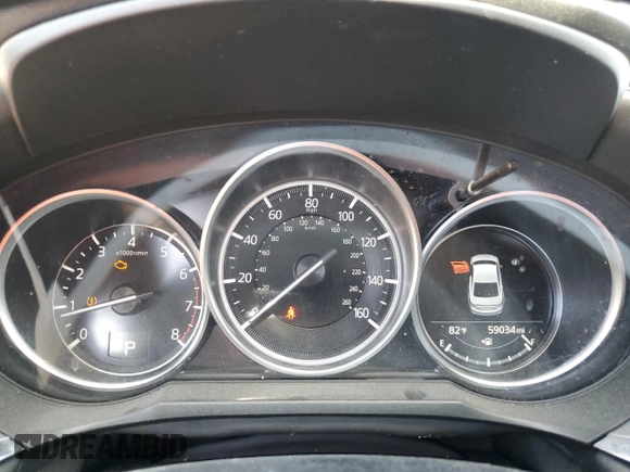 2020 Mazda 6 Sport with VIN JM1GL1UM8L1516694, listed as a Copart auction lot 52629895 with 59,034 mi miles and Salvage Title. Bid and sale history available at DreamBid. Image 9.