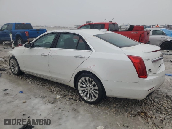 2016 Cadillac CTS Luxury Collection AWD with VIN 1G6AX5SX0G0196459, listed as a Copart auction lot 43444645 with 97,659 mi miles and Clean Title. Bid and sale history available at DreamBid. Image 2.