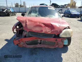 1998 Honda Civic CX with VIN 2HGEJ6420WH107167, listed as a Copart auction lot 46697095 with 64,087 mi miles and Salvage Title. Bid and sale history available at DreamBid. Image 5.